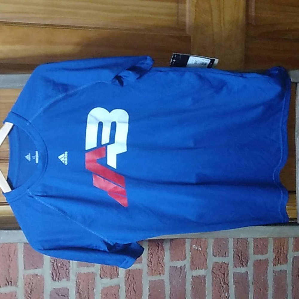 Youth Boys Adidas Climalite Shirt NWT